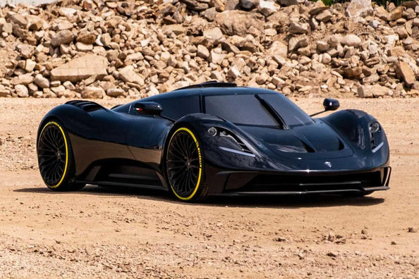 Uusi Chevrolet Corvette toimi pohjana ainutlaatuiselle superautolle