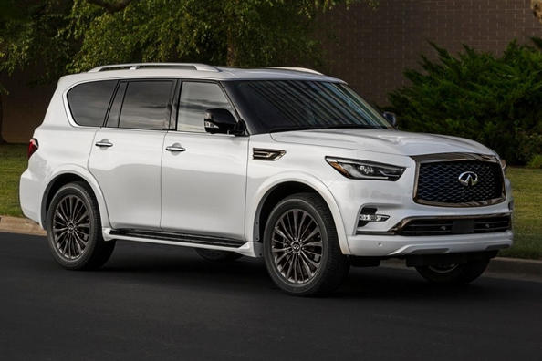 Lippulaiva-SUV Infiniti QX80 sai päivityksen