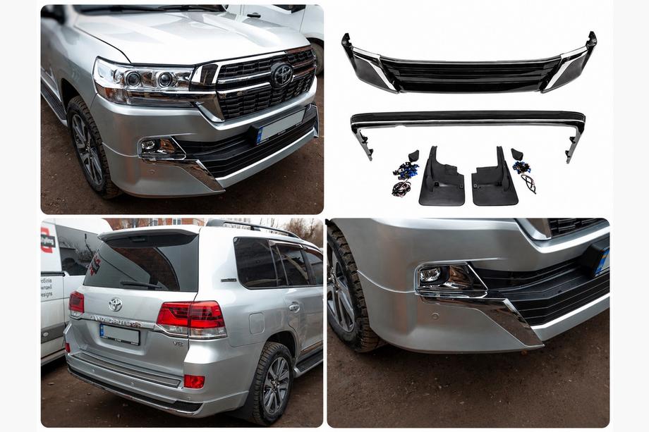 Toyota Land Cruiser 200 2007–2021 Korisarja 2016-2021 (Executive 2021) Valkoinen väri Image