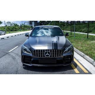 Korisarjasetti täydellä takapuskurilla (Black Mamba C63GT -design) kuva 2