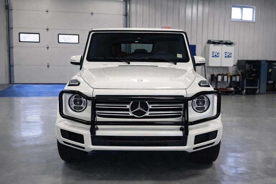 Mercedes G-Class W463 2018–2024 Etupuskuri-/keulasuoja type-2 (2018-2024) Image