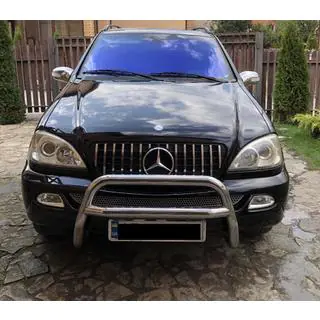 Sivupeilien kuoret (2 kpl, ruostumaton teräs) Mercedes ML W163 1997–2005 kuva 3