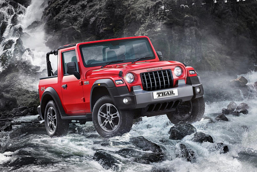 Intialainen Mahindra Thar -maasturi valloittaa kotimarkkinat