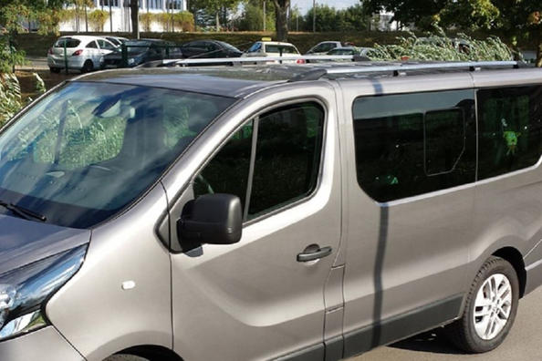Kattokaiteet Opel Vivaroon
