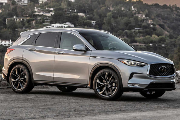 Infiniti QX50 -crossover sai ulkoiset päivitykset ja enemmän vakiovarusteita