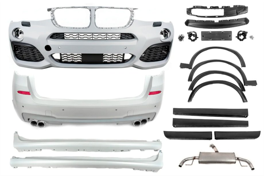 BMW X3 F25 2011–2018 M-Tech korisarja pakoputkistolla (2014-2018) Kuva 2