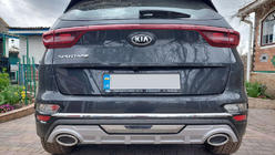 Kia Sportage 2015–2021 Etu- ja takapuskurin lipat 2019+ V1 (muovi) kuva 2