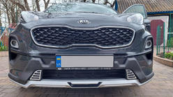 Kia Sportage 2015–2021 Etu- ja takapuskurin lipat 2019+ V1 (muovi) kuva 1