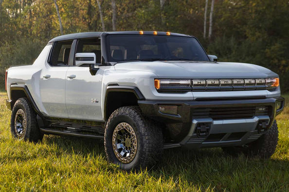 Sähköinen Hummer EV -pickup: autopilotti, raputila ja 1000 hevosvoimaa