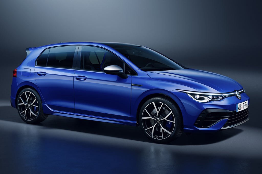 Kuumempi versio kahdeksannen sukupolven Volkswagen Golf R -hatchbackista esitelty
