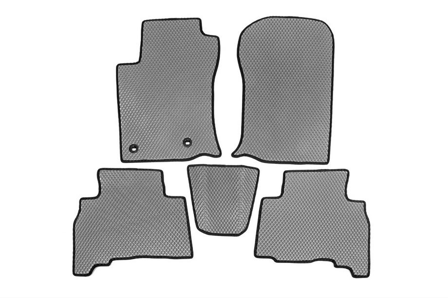 Toyota Land Cruiser Prado 150 2009–2023 EVA-lattiamatot (harmaat) 5-paikkainen, 2013-2022 Image