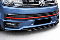Volkswagen T6 2015–2024 Etupuskurin lipspoileri SportLine 2015-2018 (ABS) kuva 1