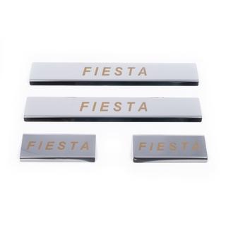 Carmos V1 kynnyslistat (4 kpl, ruostumaton teräs) Ford Fiesta 2002–2008 kuva 2