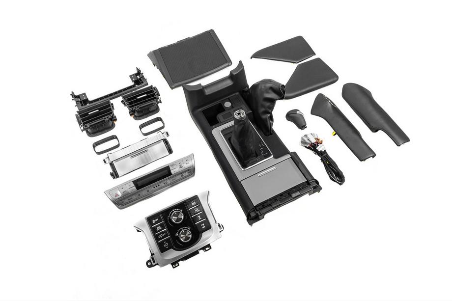 Toyota Land Cruiser Prado 150 2009–2023 Täydellinen sisustan päivityssarja (kojelautalistat) 2018-2023 2013-2017 Image