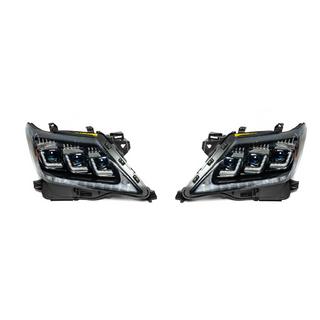 Ajovalot 2012-2015 (2020-muotoilu, 2 kpl) Lexus LX570/450d 2008–2022