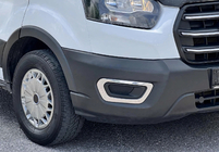 Ford Transit 2014– Kromatut sumuvalojen kehykset 2019+ (2 kpl, ruostumaton teräs) Carmos - turkkilainen teräs kuva 1