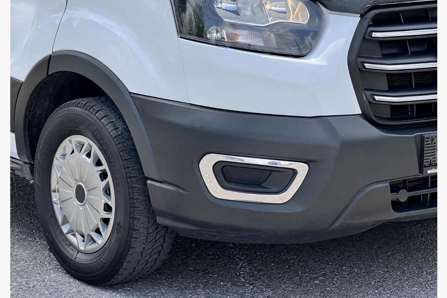 Ford Transit 2014– Kromatut sumuvalojen kehykset 2019+ (2 kpl, ruostumaton teräs) Carmos - turkkilainen teräs Image