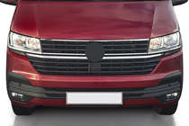 Volkswagen T6 2015–2024 Säleikön yläosan kromilista 2019+ (1 kpl, ruostumaton teräs) kuva 1