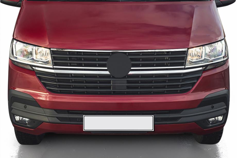 Volkswagen T6 2015–2024 Säleikön yläosan kromilista 2019+ (1 kpl, ruostumaton teräs) Image