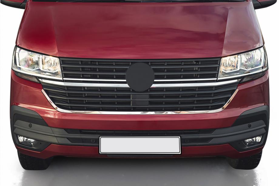 Volkswagen T6 2015–2024 Kromilista säleikön alle 2019+ (1 kpl, ruostumaton teräs) Image