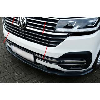 Kromiset säleikön listat 2019+ (5 kpl, ruostumaton teräs) Volkswagen T6 2015–2024 kuva 1