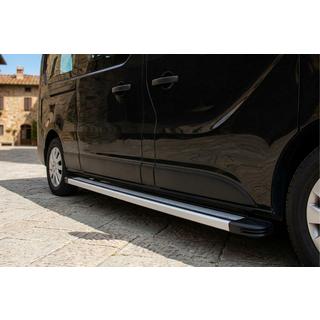 Sivuporrassarja Maya V4 (2 kpl, alumiini) Renault Trafic 2015– kuva 1