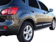 Nissan Qashqai 2010–2014 Tuplaputkiset sivuputket (2 kpl, ruostumaton teräs) kuva 2