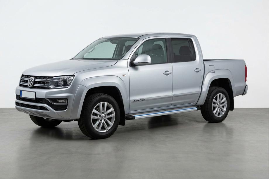 Volkswagen Amarok 2010–2022 Sivuporatat Maya Blue-Grey (2 kpl, alumiini) Image