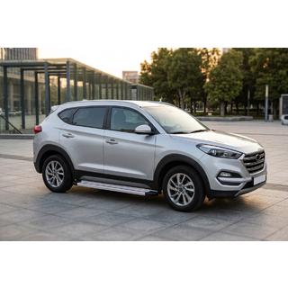 Sivuporrassarja Maya Red-Grey (2 kpl, alumiini) kuva 1