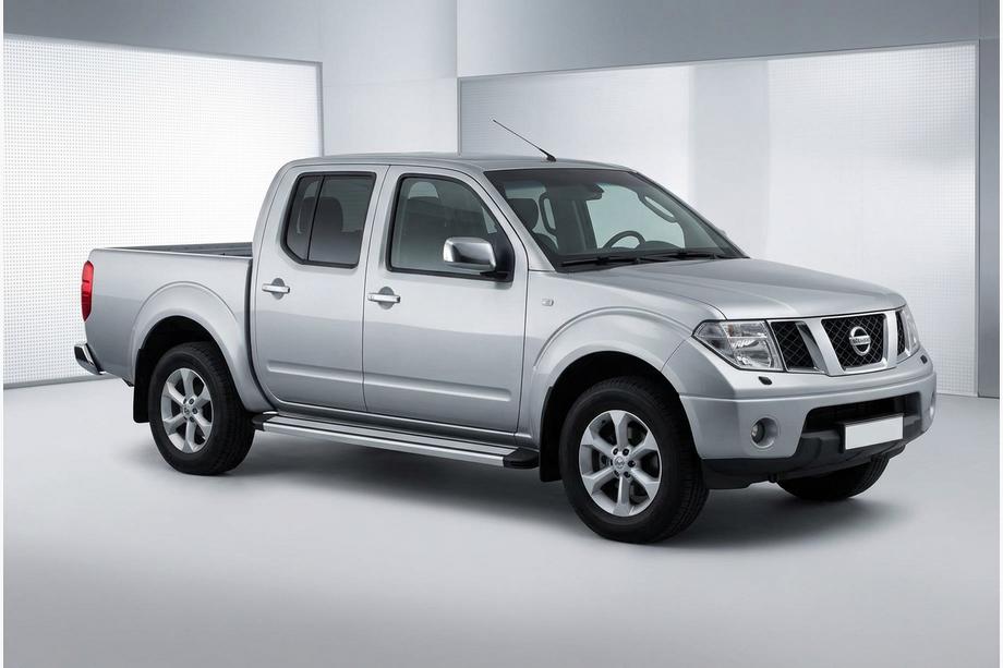 Nissan Navara 2006–2015 Sivuporrassarja Maya V4 (2 kpl, alumiini) Image