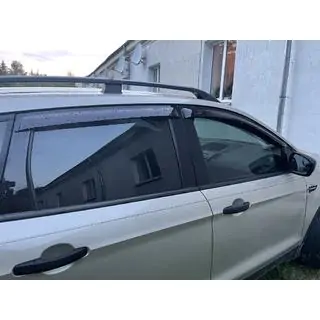 Turkkilaiset kattokaiteet, mustat (2 kpl) kuva 3