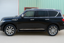 Nissan Patrol Y62 2010–2024 Oven listat (4 kpl, kromi) kuva 3