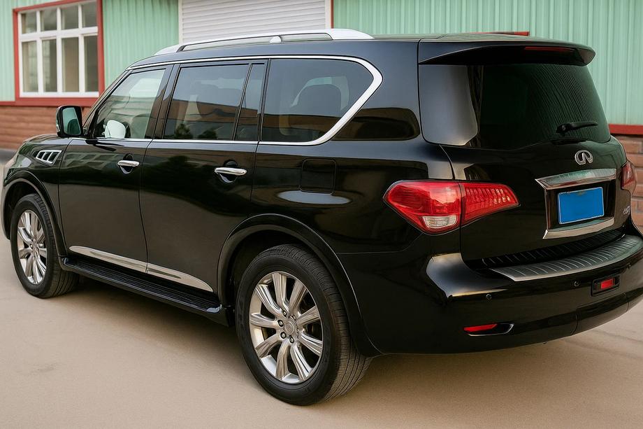 Nissan Patrol Y62 2010–2024 Oven listat (4 kpl, kromi) Image