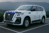 Nissan Patrol Y62 2010–2024 Ovilistat (4 kpl, mustat) kuva 3