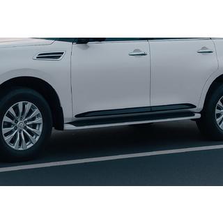 Ovilistat (4 kpl, mustat) Nissan Patrol Y62 2010–2024 kuva 1