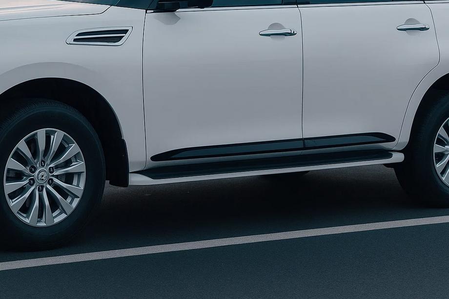 Nissan Patrol Y62 2010–2024 Ovilistat (4 kpl, mustat) Image