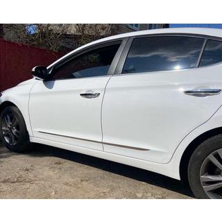Ovilistat (4 kpl, ruostumaton teräs) Hyundai Elantra (AD) 2015–2020 kuva 3