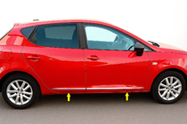 Seat Ibiza 2017– Ovilistat (4 kpl, ruostumaton teräs) kuva 1