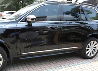 Volvo XC90 2002–2014 Ovilistat (4 kpl, ruostumaton teräs) kuva 1