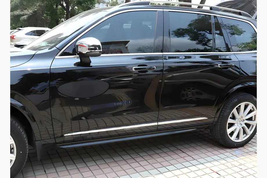 Volvo XC90 2002–2014 Ovilistat (4 kpl, ruostumaton teräs) Image