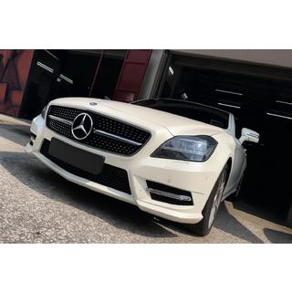 Etusäleikkö 2011-2014 (Diamond Silver) Mercedes CLS C218 2011–2018 kuva 3