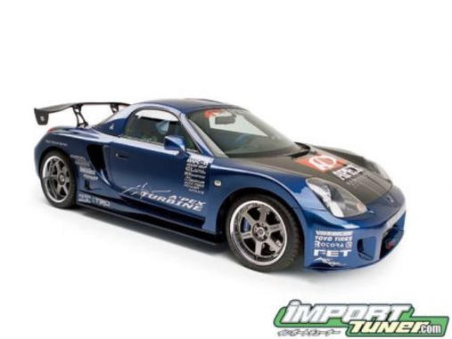 Toyota-tuning esimerkkinä Apexi USA:n Toyota MR-S