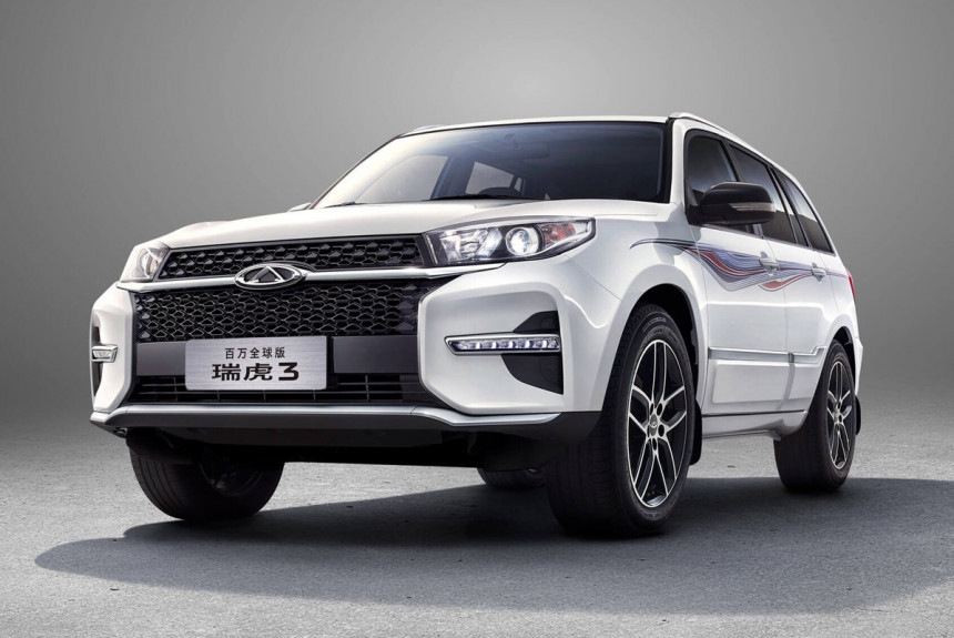 Chery Tiggo 3 sai uuden tehokkaamman moottorin