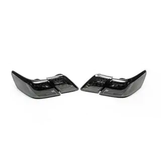 Takavalot (2 kpl, LED, musta) kuva 2