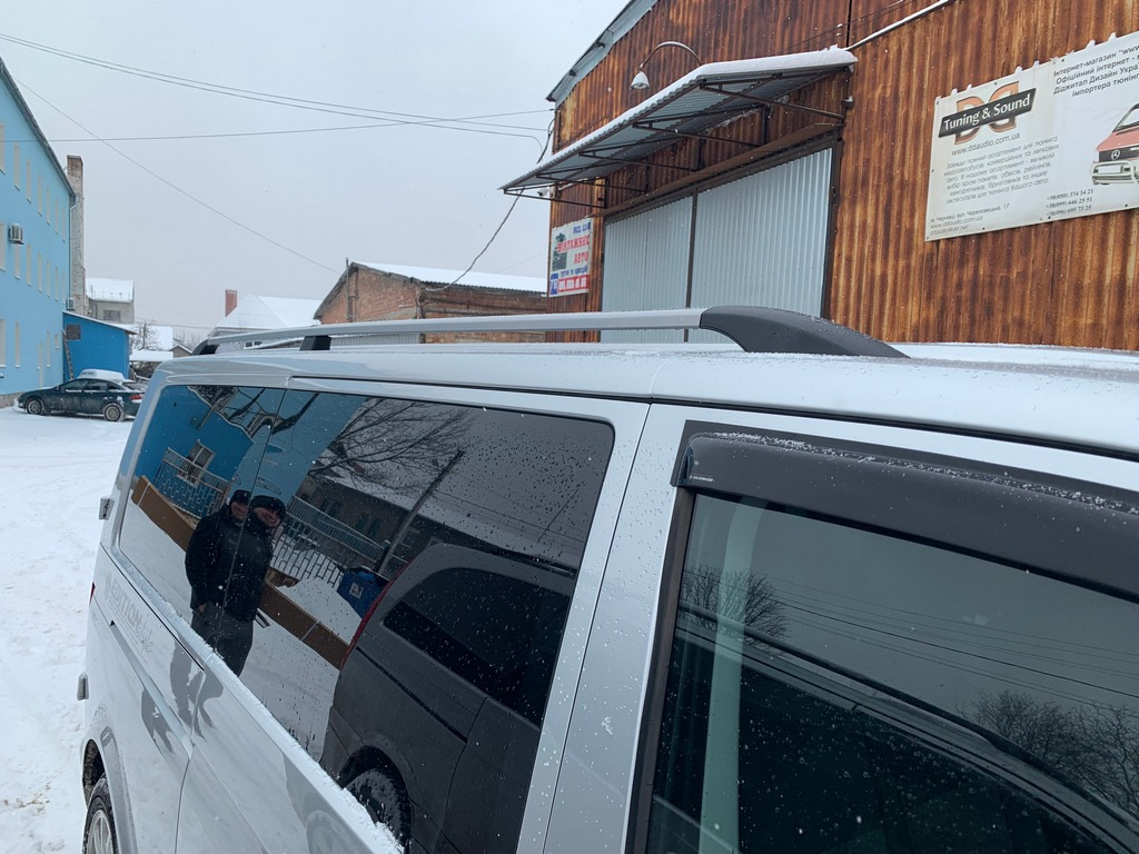 Kattokaiteet Volkswagen T6 Transporteriin