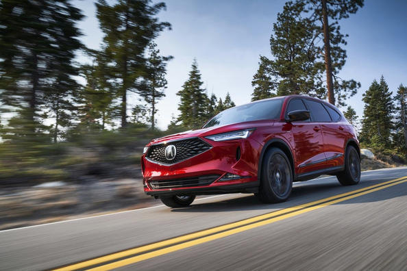 Uuden sukupolven Acura MDX -crossoverin sarjatuotanto käynnistyi