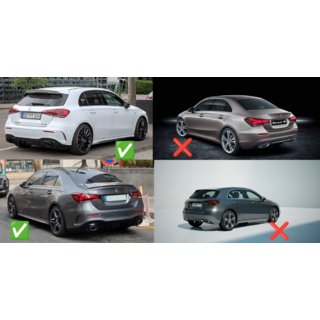Premium AMG / A35 roiskeläpät (4 kpl) kuva 3