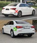 Mercedes A-class W177 2018– Roiskeläpät Premium Sedan (Base, 4 kpl) kuva 3