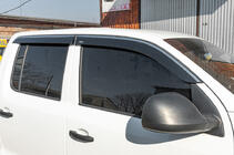 Volkswagen Amarok 2010–2022 Ikkunatuuliohjaimet kromilistalla (4 kpl, Niken) kuva 2