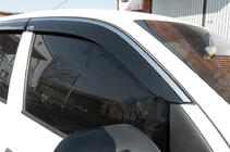 Volkswagen Amarok 2010–2022 Ikkunatuuliohjaimet kromilistalla (4 kpl, Niken) kuva 4